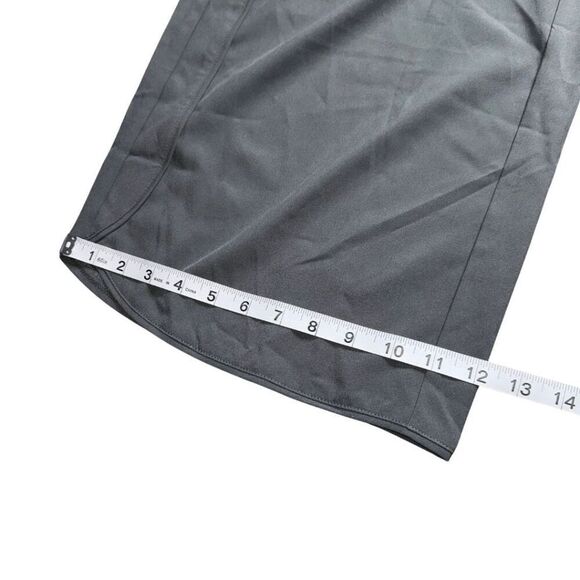 Willit Women's High Rise Ultra-soft Wide Leg Capri Pants Gray Size XL NWT - Picture 8 of 9